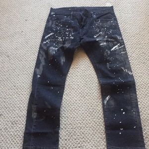 Ralph Lauren Denim & Supply Painted Jeans